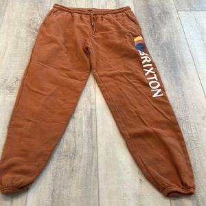 Brixton Alton Sweat Pants Size Men’s Medium